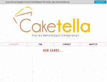 Tablet Screenshot of caketella.com